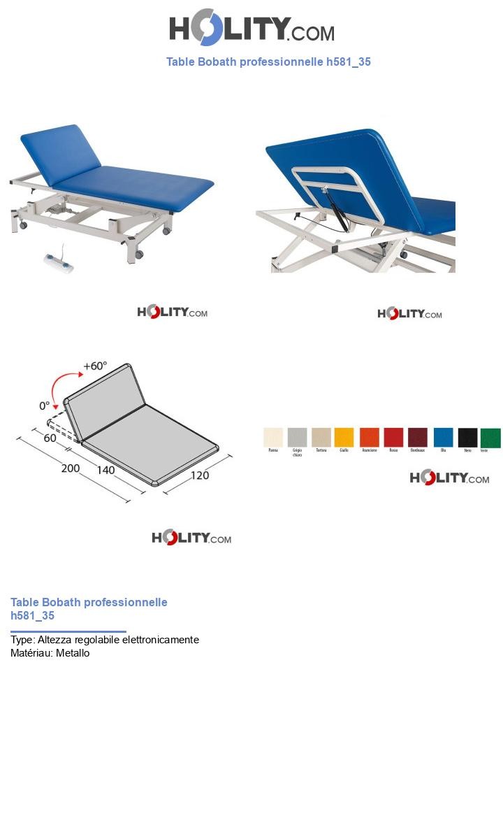 Table Bobath professionnelle h581_35