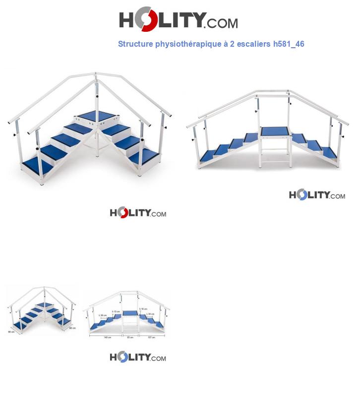 Structure physiothérapique à 2 escaliers h581_46