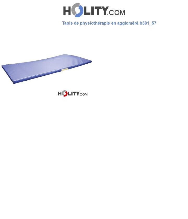 Tapis de physiothérapie en aggloméré h581_57