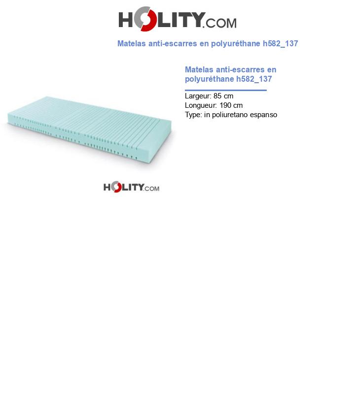 Matelas anti-escarres en polyuréthane h582_137