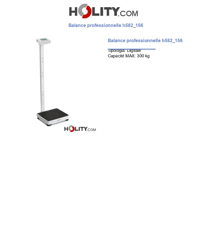 Balance professionnelle h582_156