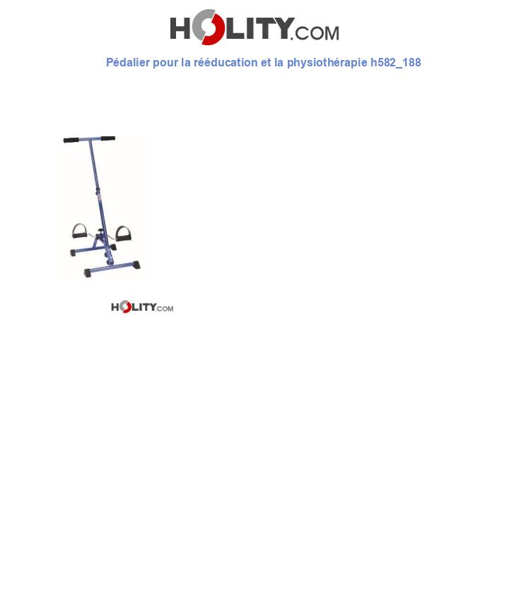 Pédalier pour la rééducation et la physiothérapie h582_188
