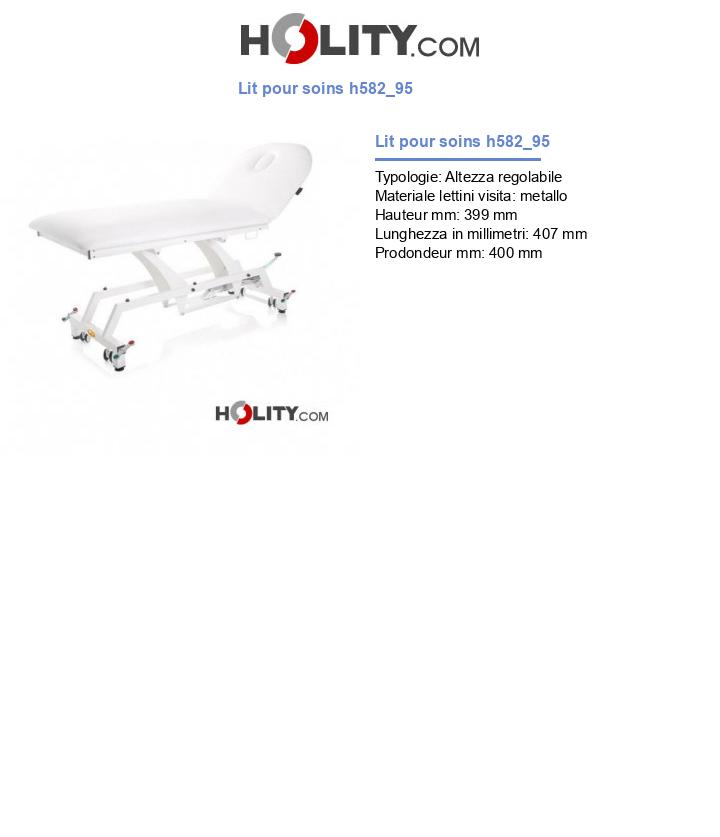 Lit pour soins h582_95
