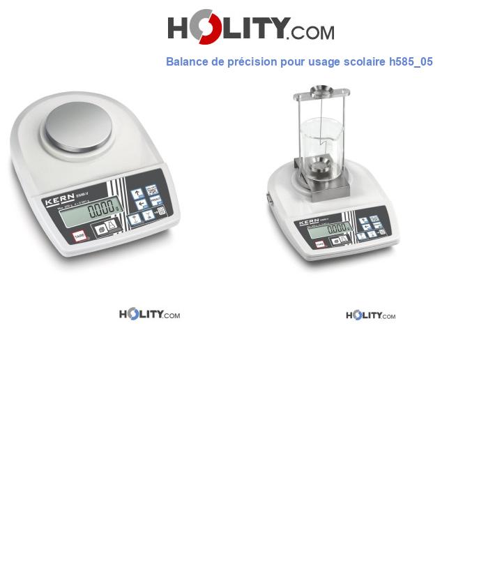 Balance de précision pour usage scolaire h585_05