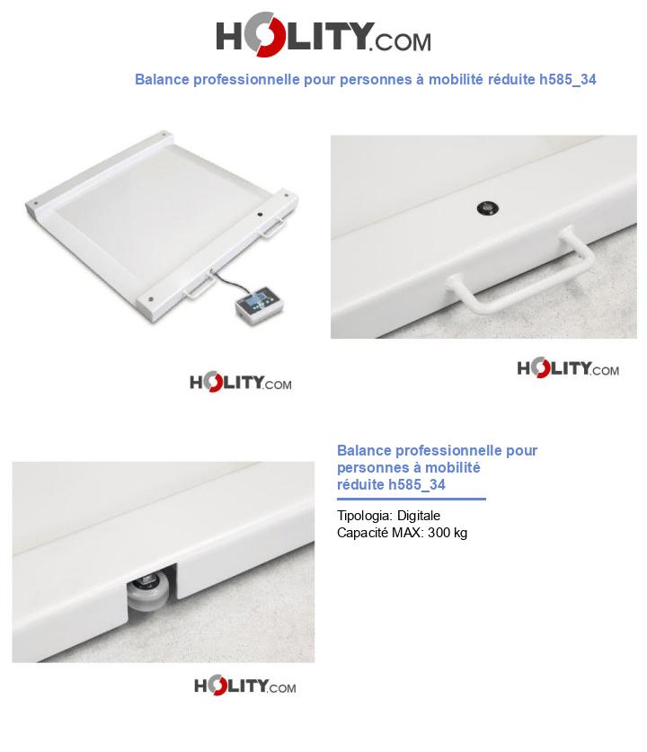Balance professionnelle pour personnes à mobilité réduite h585_34