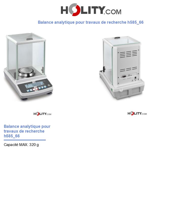 Balance analytique pour travaux de recherche h585_66