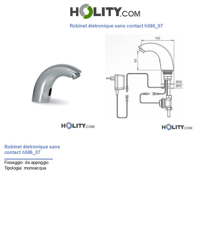 Robinet életronique sans contact h586_07