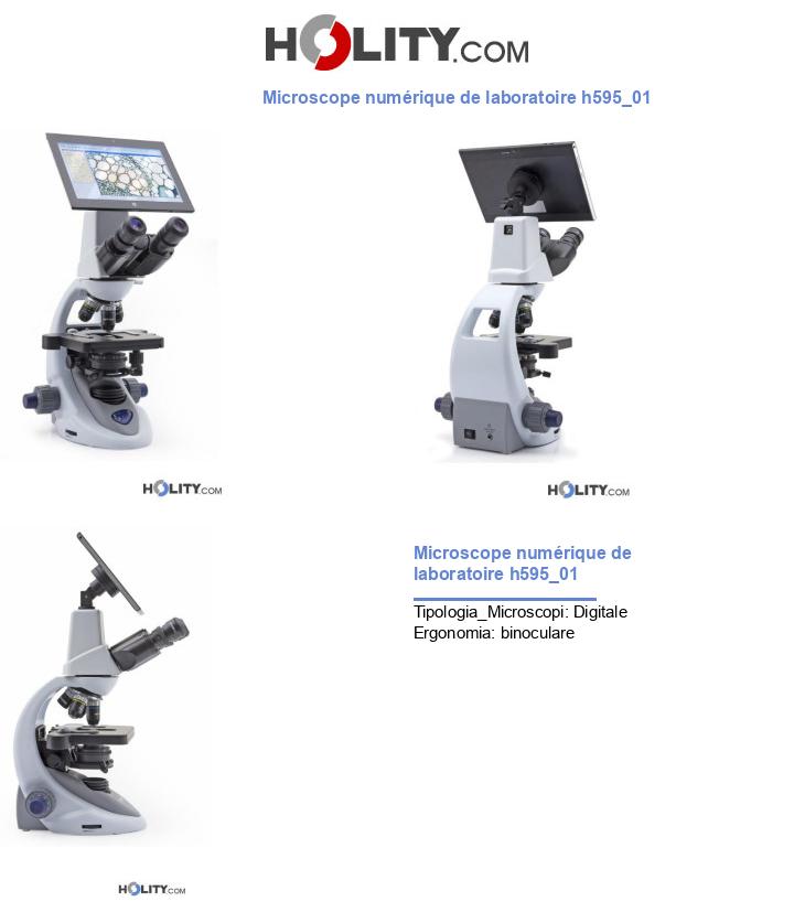 Microscope numérique de laboratoire h595_01