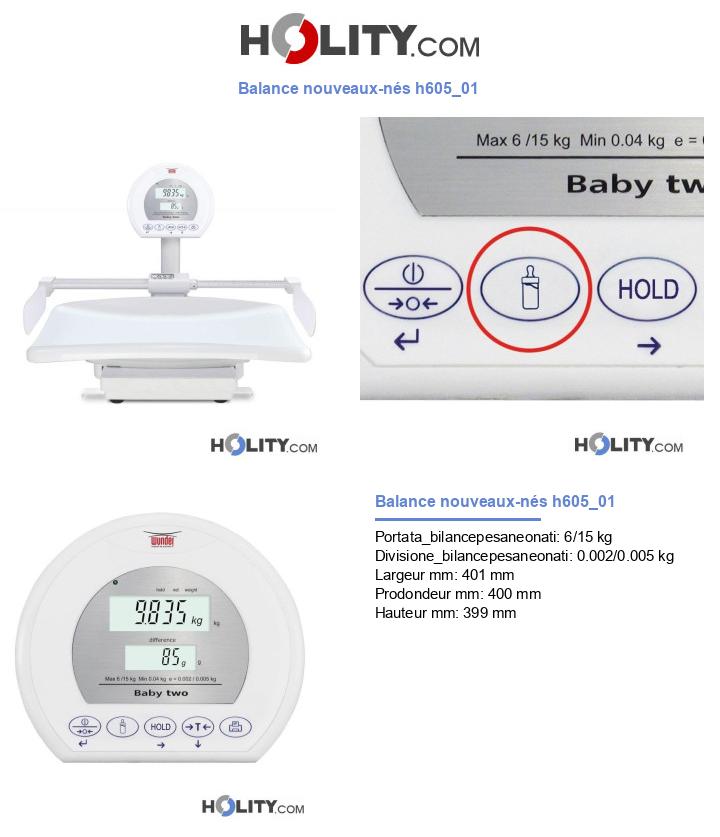 Balance nouveaux-nés h605_01