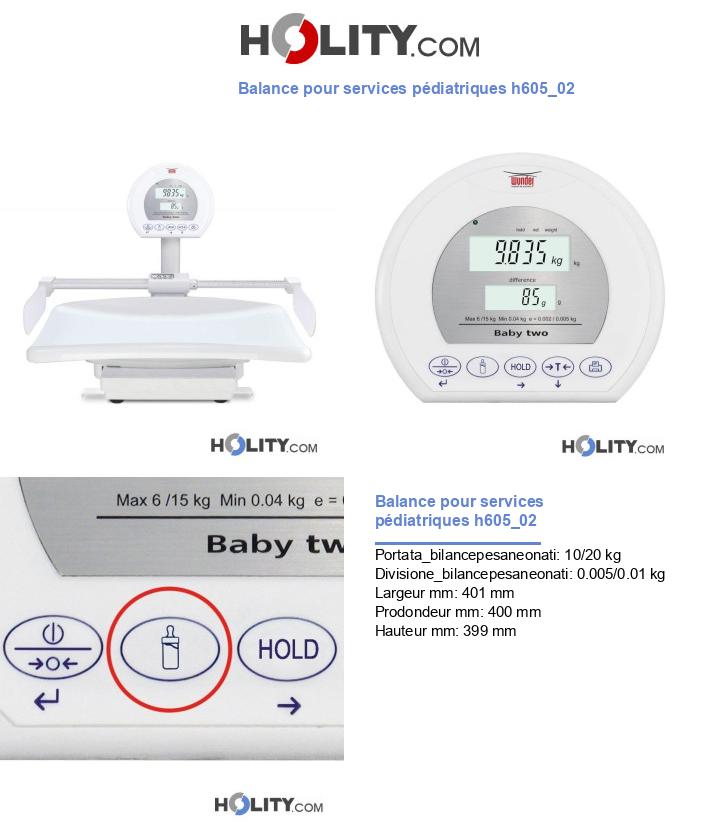 Balance pour services pédiatriques h605_02