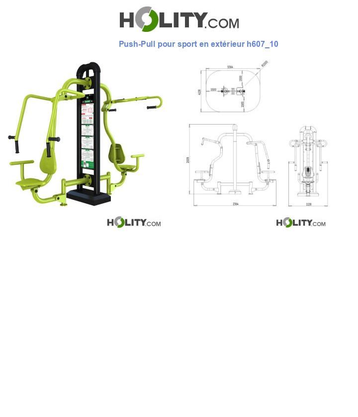 Push-Pull pour sport en extérieur h607_10