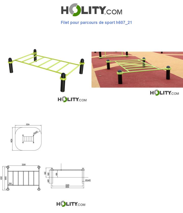 Filet pour parcours de sport h607_21