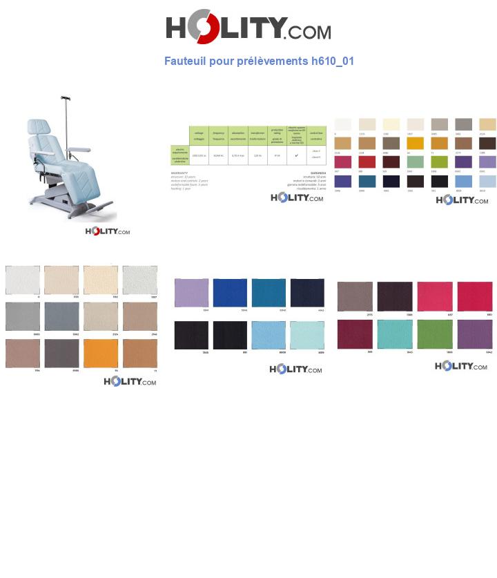 Fauteuil pour prélèvements h610_01