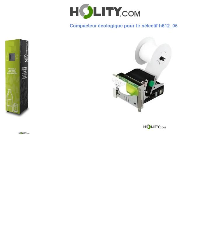 Compacteur écologique pour tir sélectif h612_05