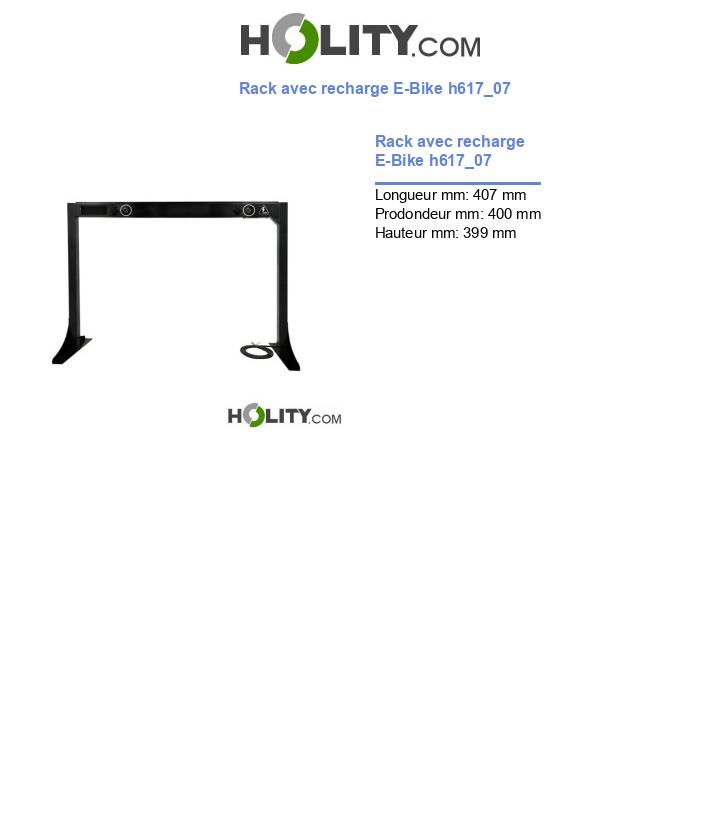 Rack avec recharge E-Bike h617_07