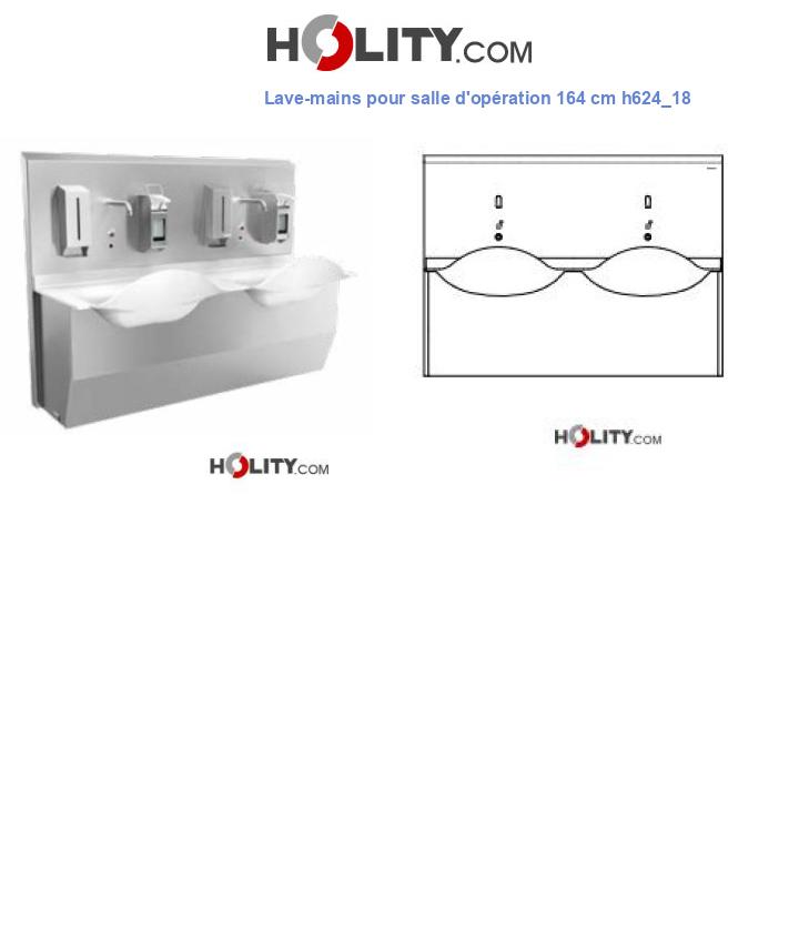 Lave-mains pour salle d'opération 164 cm h624_18