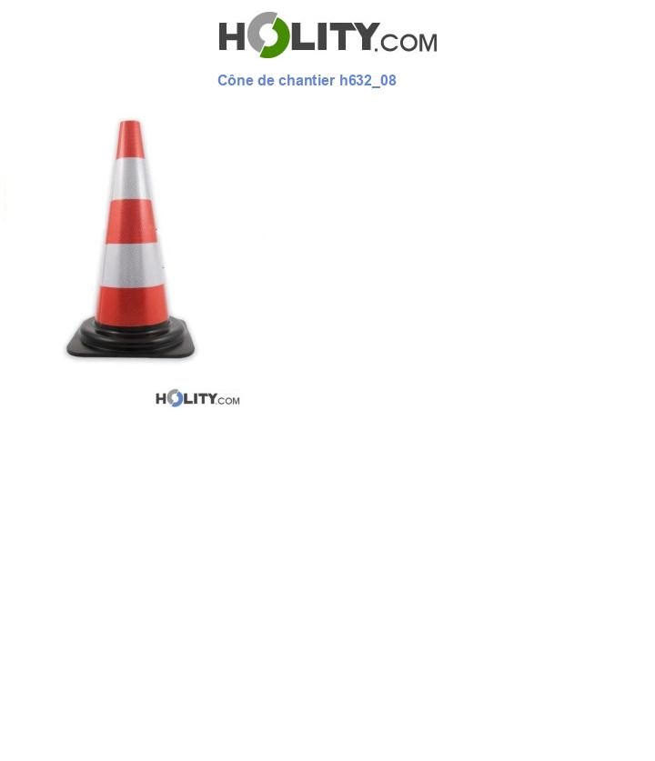 Cône de chantier h632_08