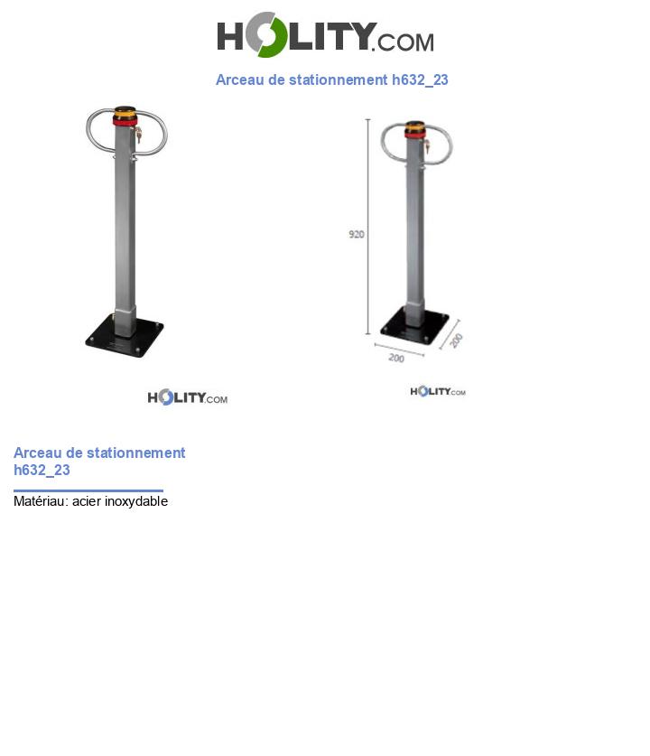 Arceau de stationnement h632_23