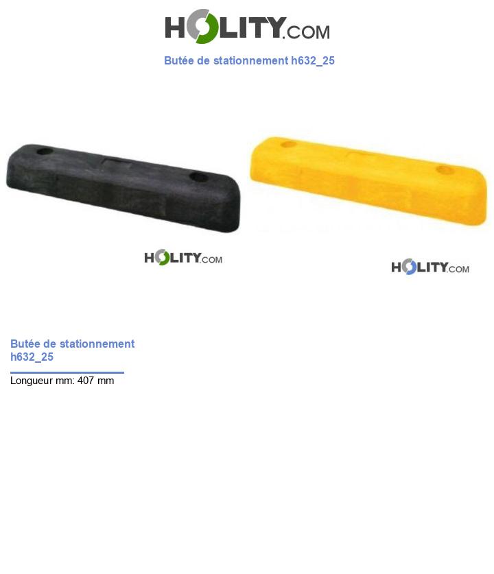 Butée de stationnement h632_25