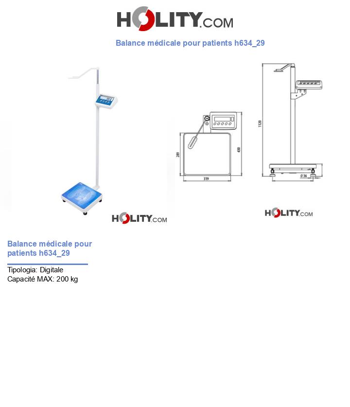Balance médicale pour patients h634_29