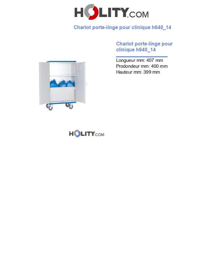 Chariot porte-linge pour clinique h640_14