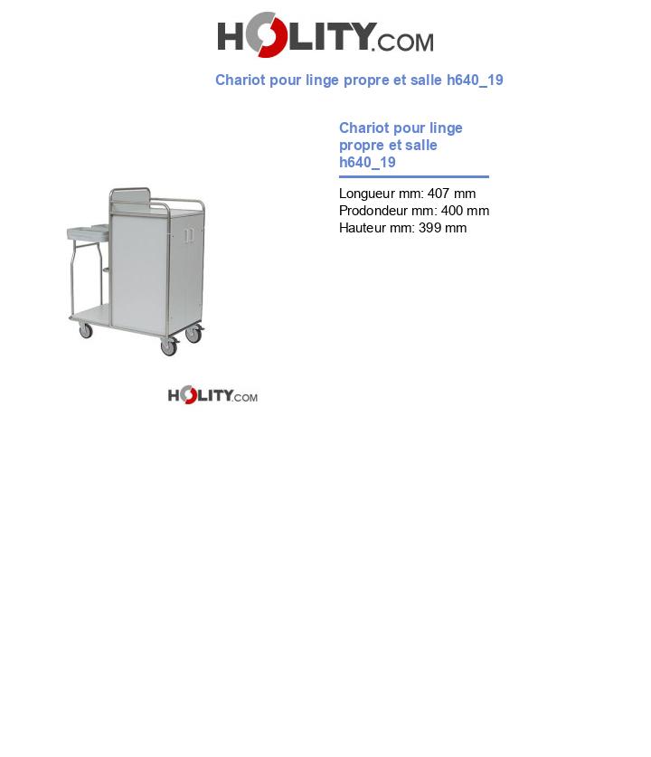Chariot pour linge propre et salle h640_19