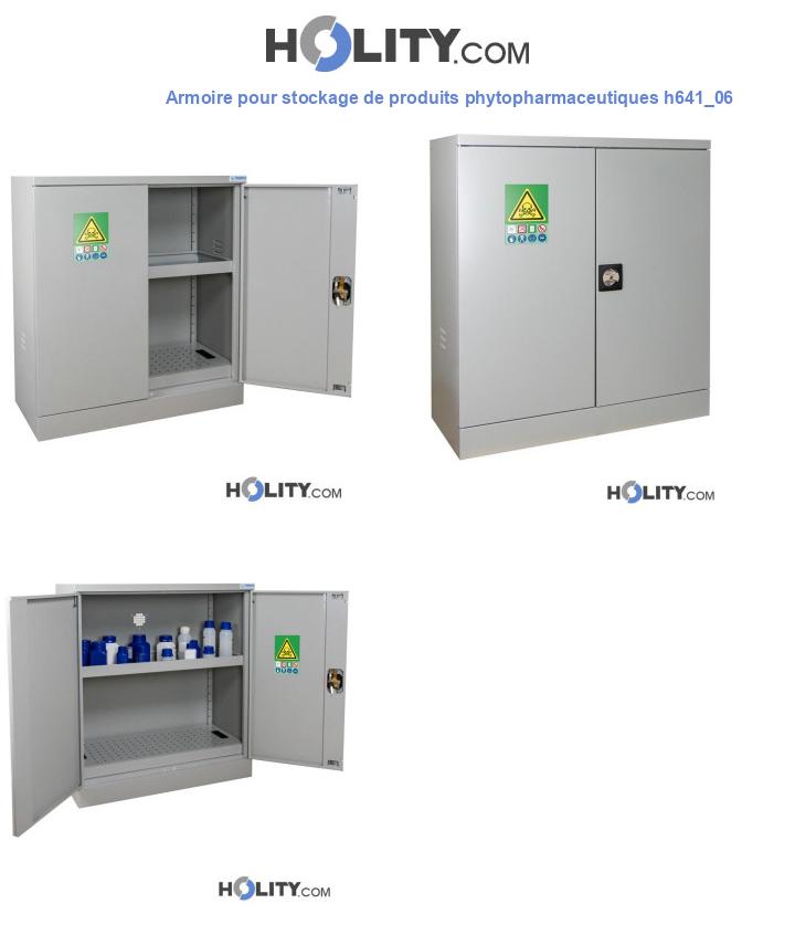 Armoire pour stockage de produits phytopharmaceutiques h641_06