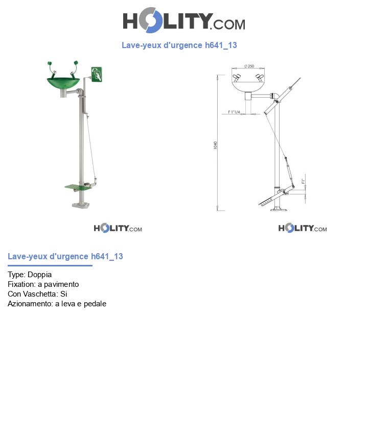 Lave-yeux d'urgence h641_13