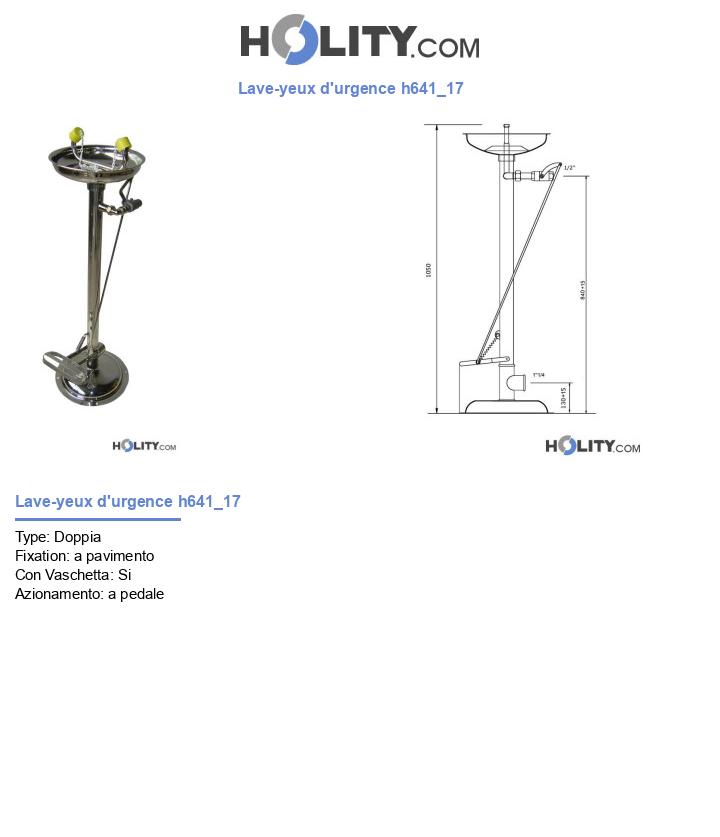Lave-yeux d'urgence h641_17