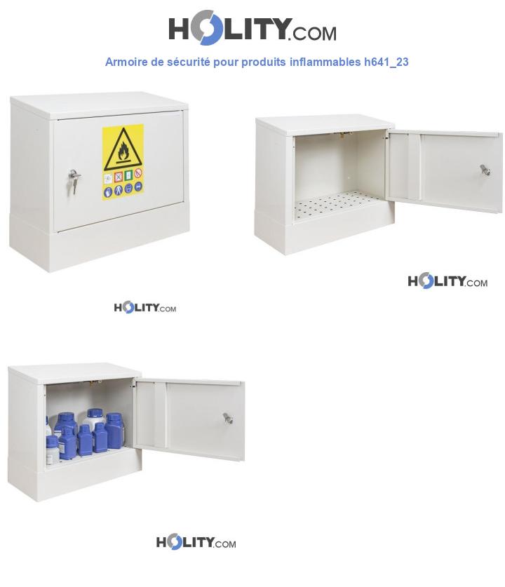 Armoire de sécurité pour produits inflammables h641_23