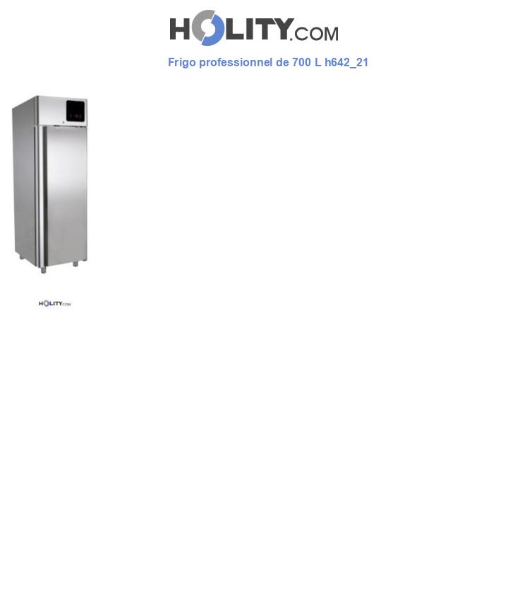 Frigo professionnel de 700 L h642_21