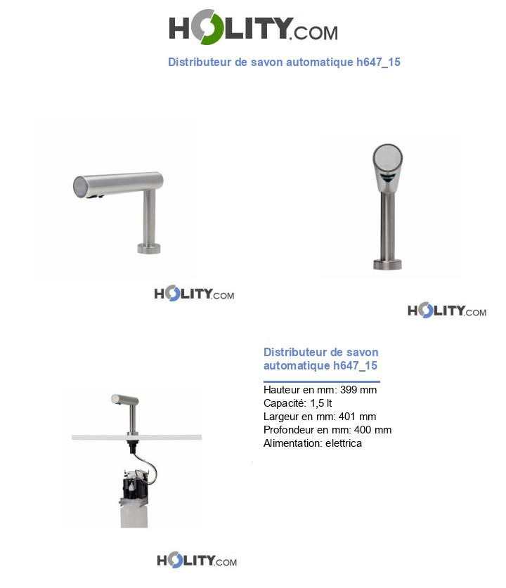 Distributeur de savon automatique h647_15