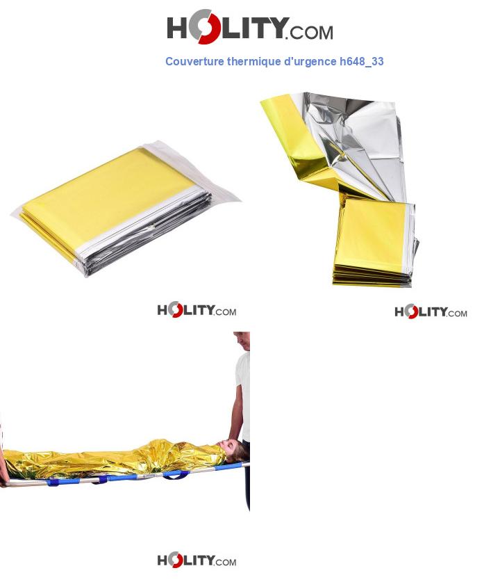 Couverture thermique d'urgence h648_33