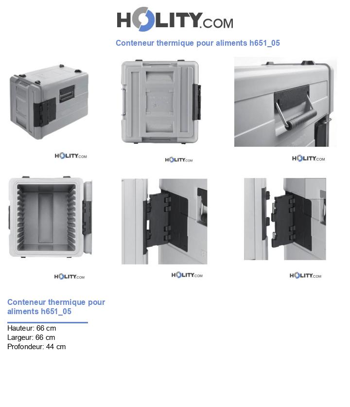 Conteneur thermique pour aliments h651_05