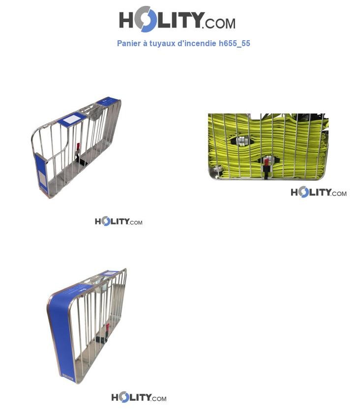 Panier à tuyaux d'incendie h655_55