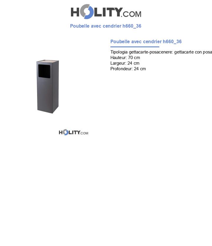 Poubelle avec cendrier h660_36