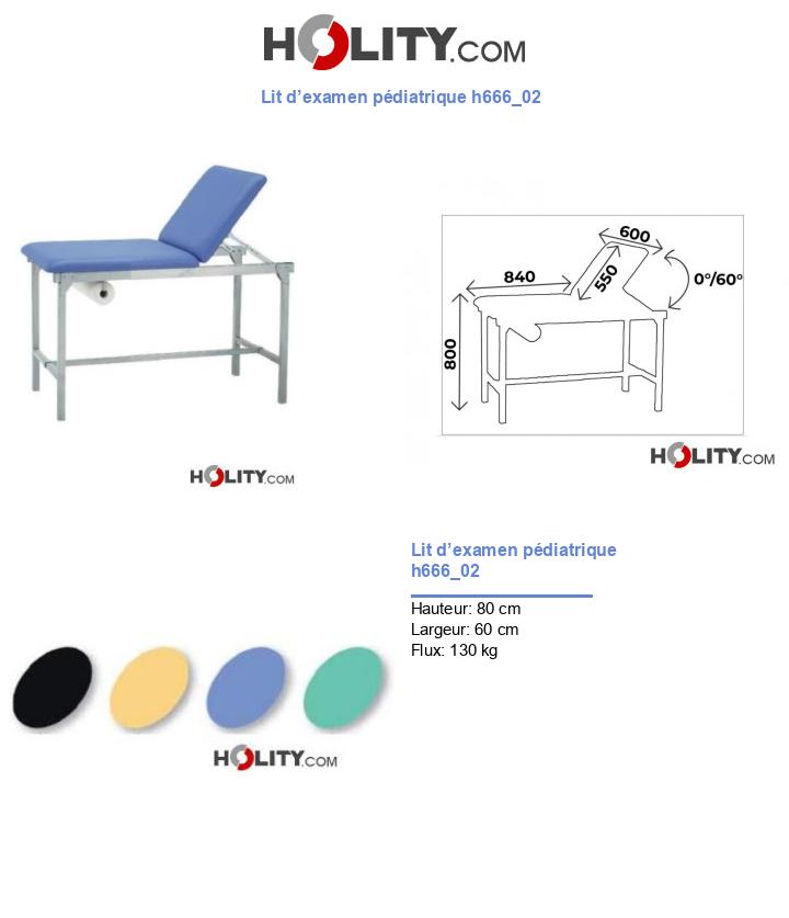 Lit d’examen pédiatrique h666_02