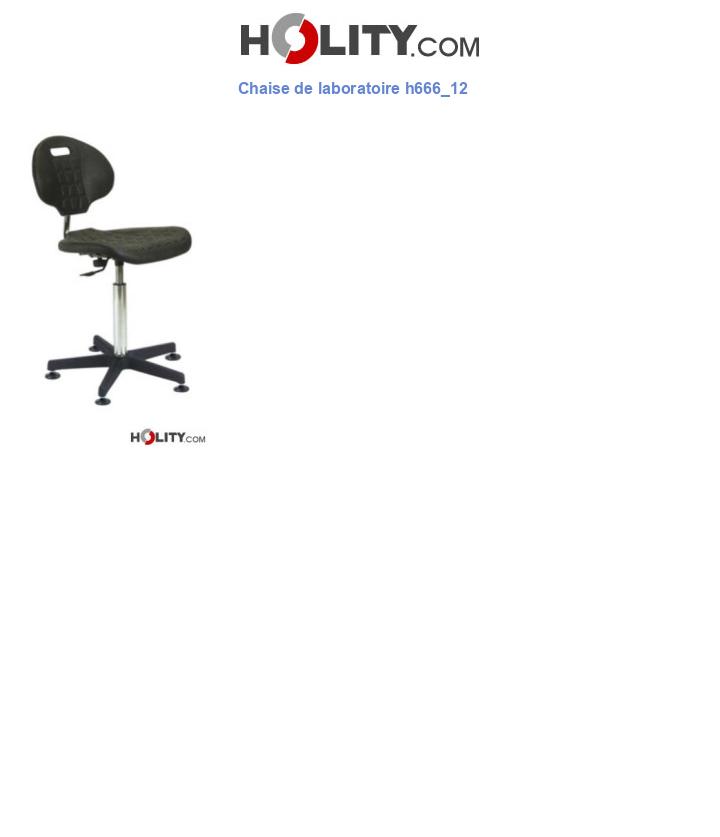 Chaise de laboratoire h666_12