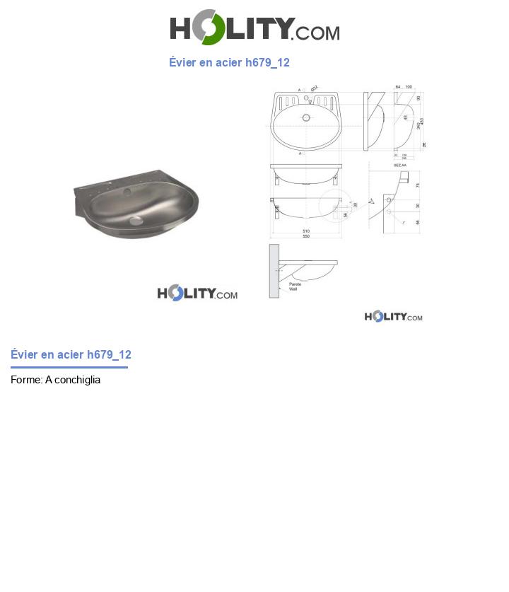 Évier en acier h679_12