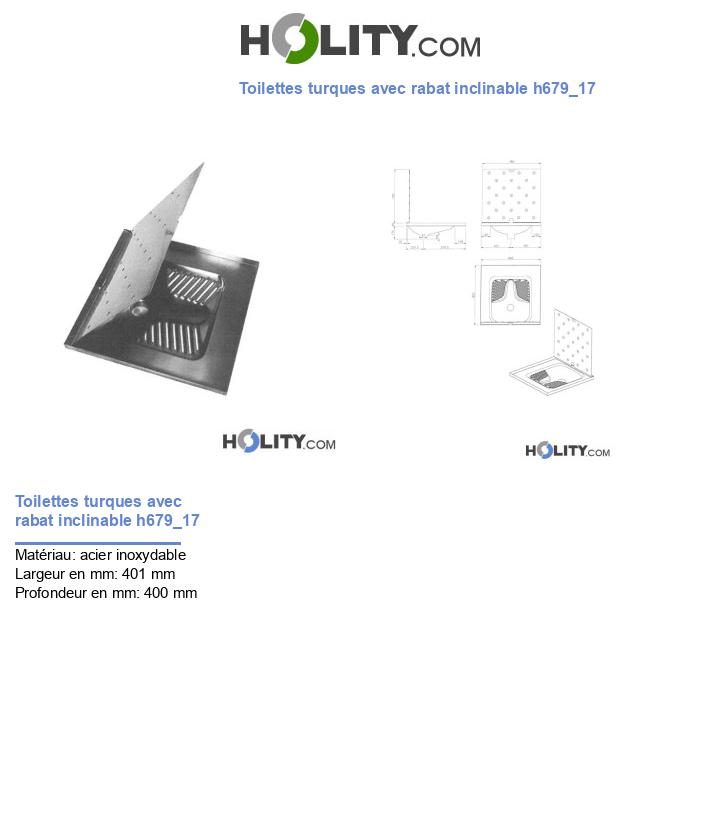 Toilettes turques avec rabat inclinable h679_17