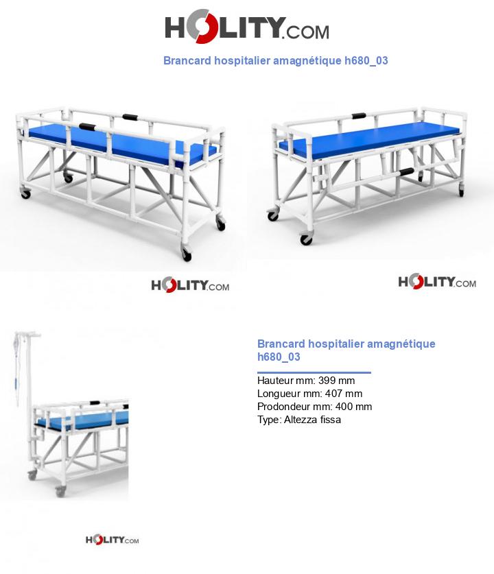 Brancard hospitalier amagnétique h680_03