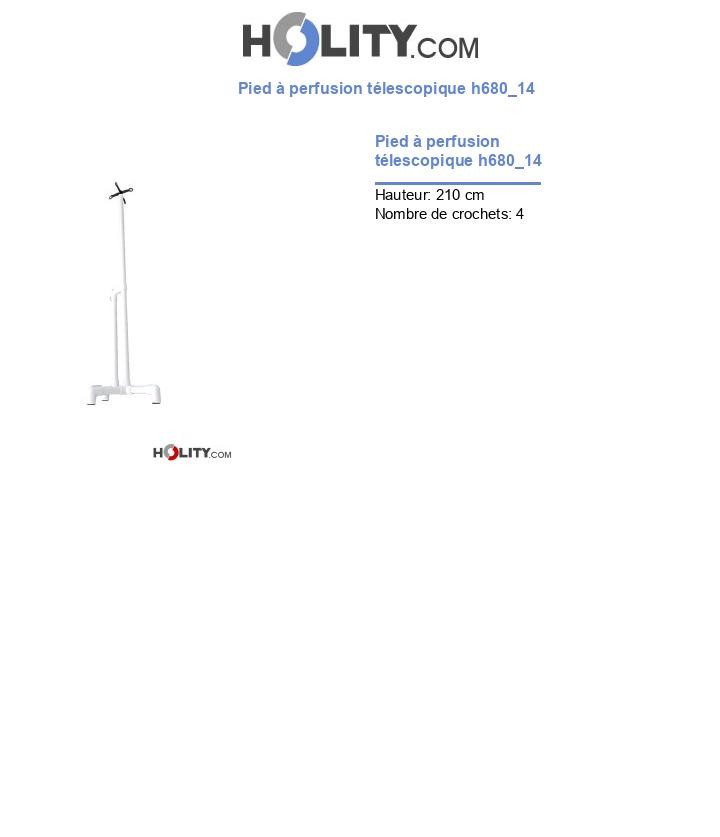 Pied à perfusion télescopique h680_14
