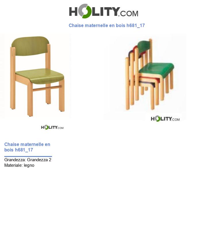 Chaise maternelle en bois h681_17