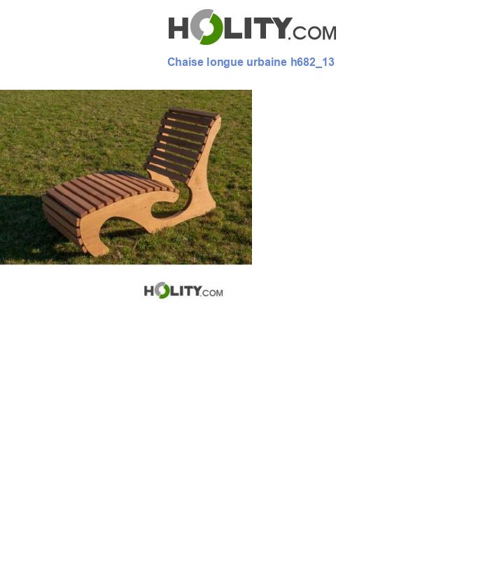 Chaise longue urbaine h682_13