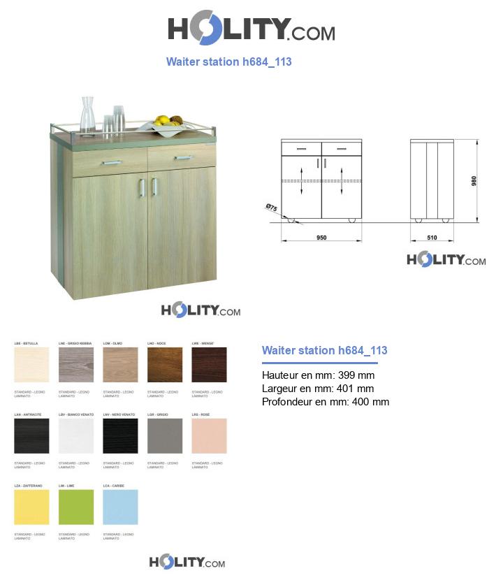 Waiter station h684_113