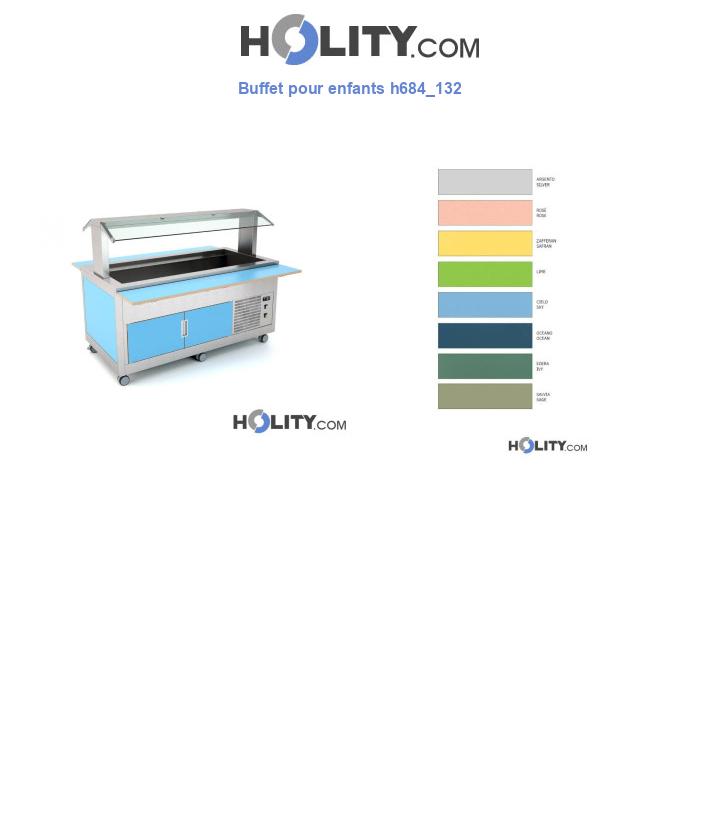 Buffet pour enfants h684_132