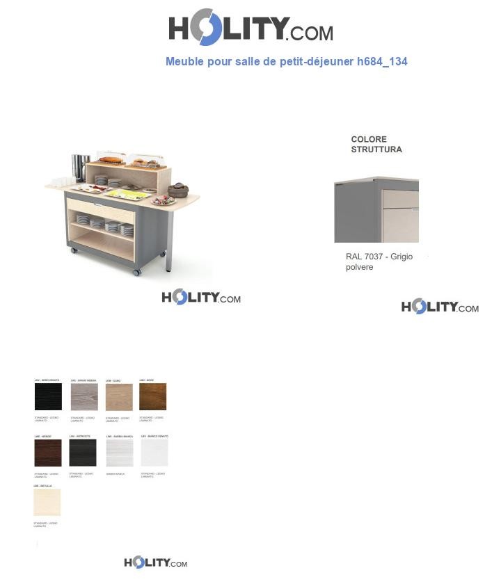Meuble pour salle de petit-déjeuner h684_134