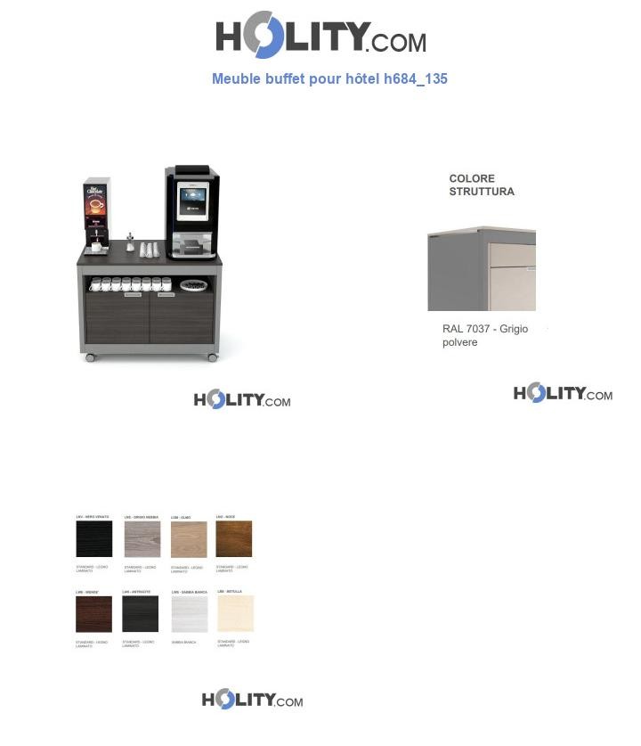 Meuble buffet pour hôtel h684_135