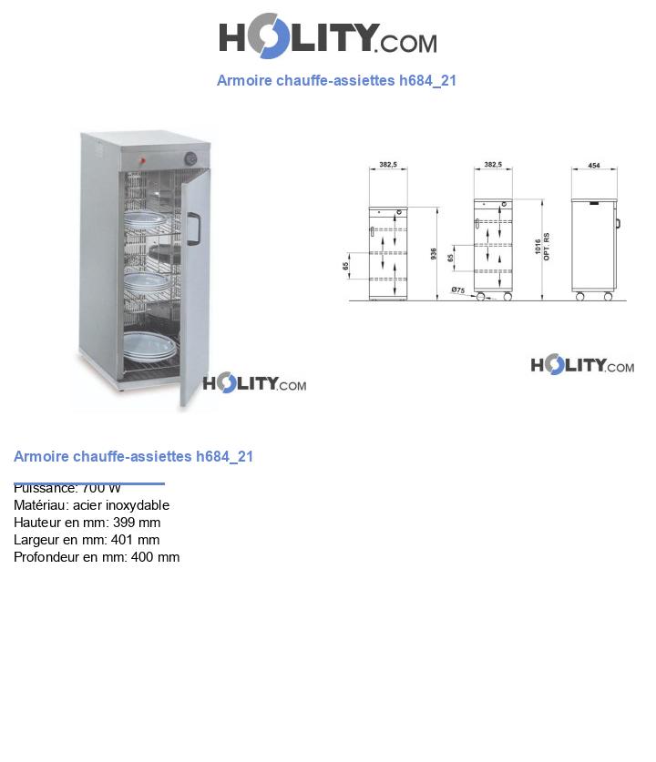 Armoire chauffe-assiettes h684_21