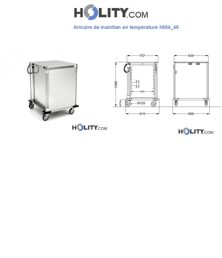 Armoire de maintien en température h684_46